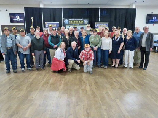 Honorary Partner ceremony for CA VVA Chapter 391 by the CA Chief Solano Chapter NSDAR.